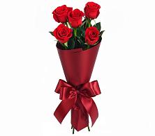 Букет 5 Красных роз Эдлесс Лав в Дубинино