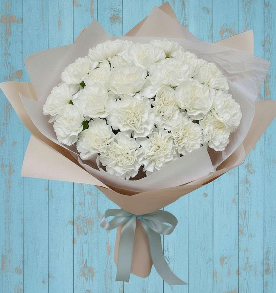 Букет цветов из: Гвоздики в Дубинино