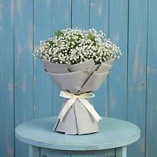 Букет цветов из:  Гипсофила в Дубинино