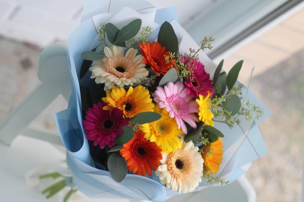 Букет цветов из: Герберы в Дубинино