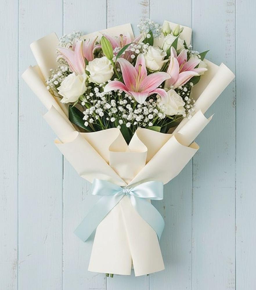 Букет цветов из: Лилии в Дубинино