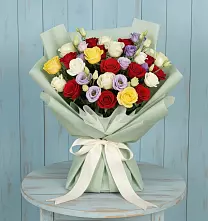 Букет цветов из:  Розы в Дубинино