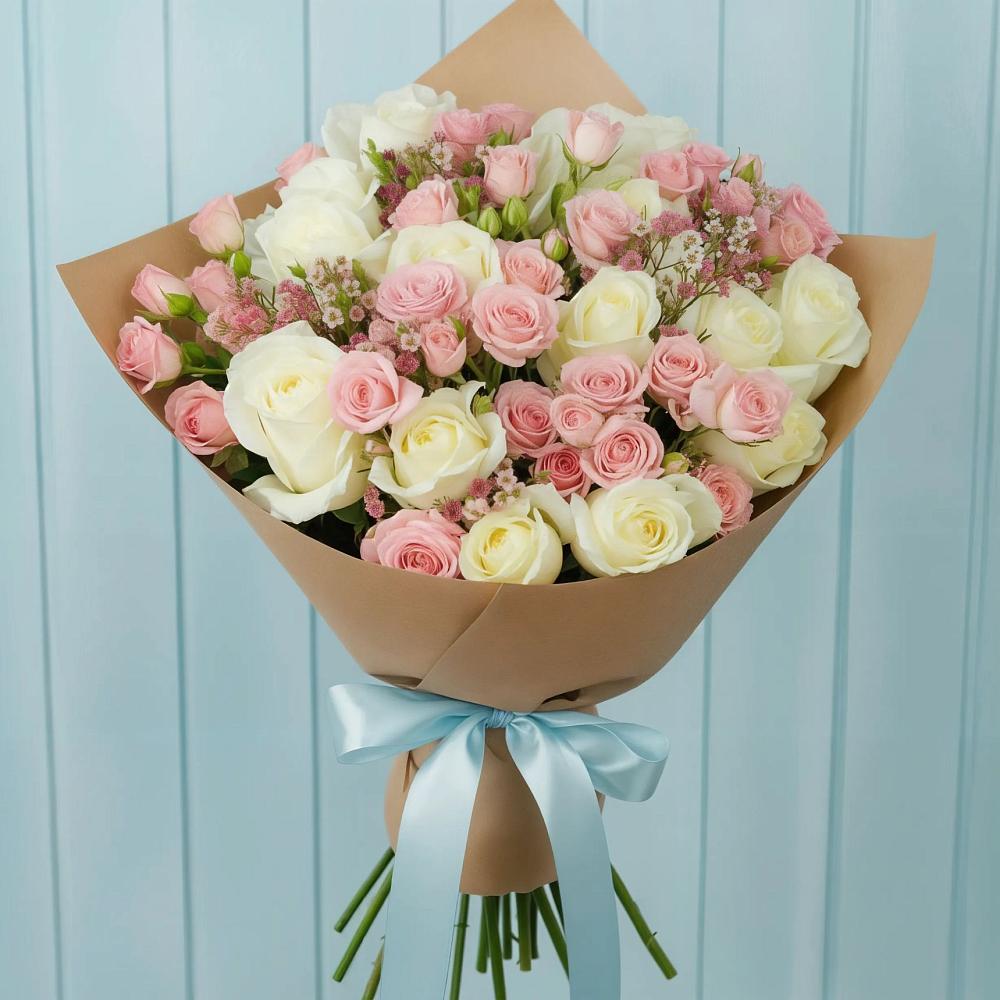 Букет цветов из: Розы в Дубинино