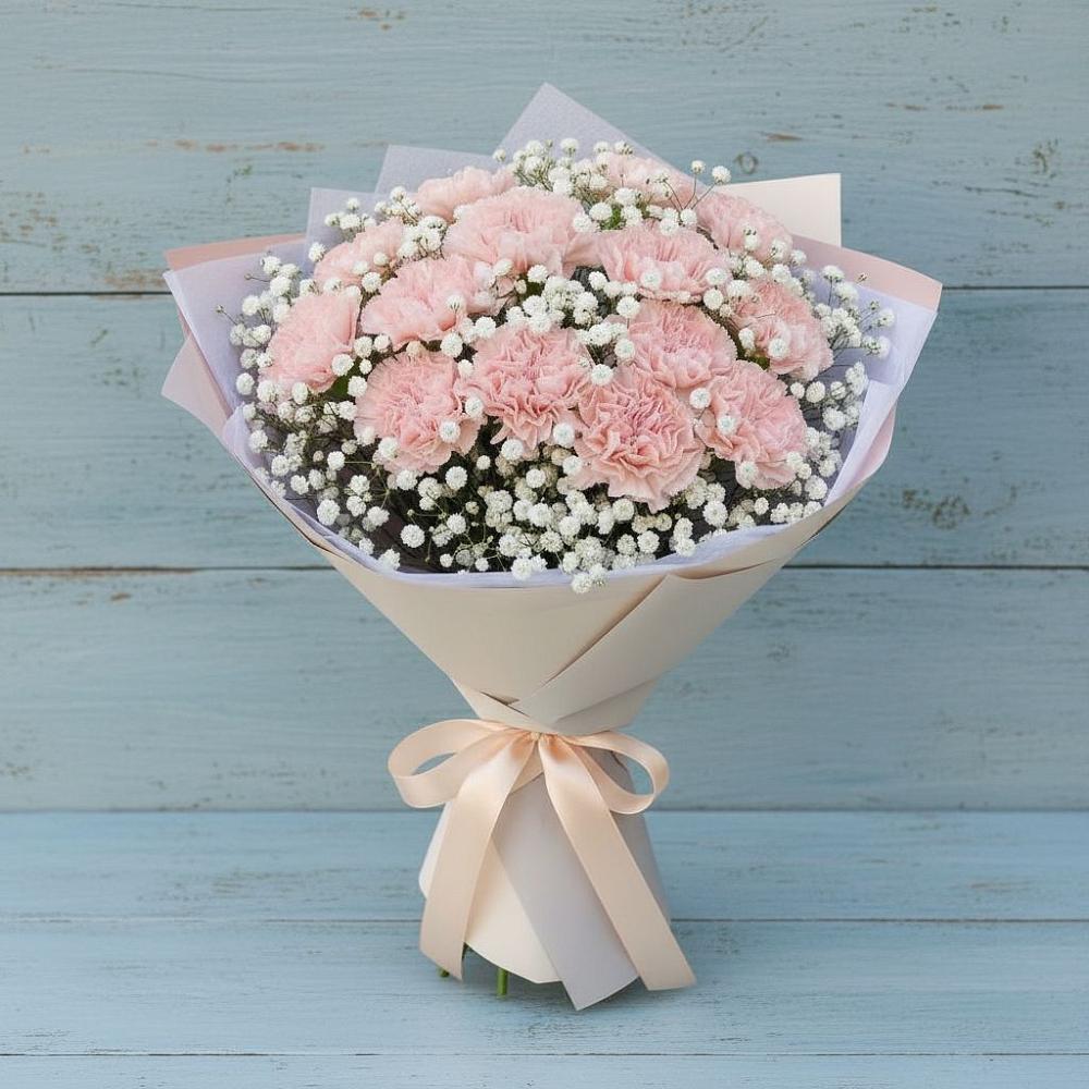 Букет цветов из: Гвоздики в Дубинино