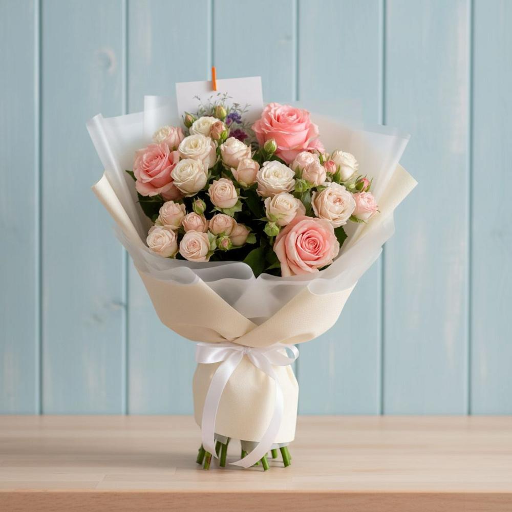 Букет цветов из: Розы в Дубинино