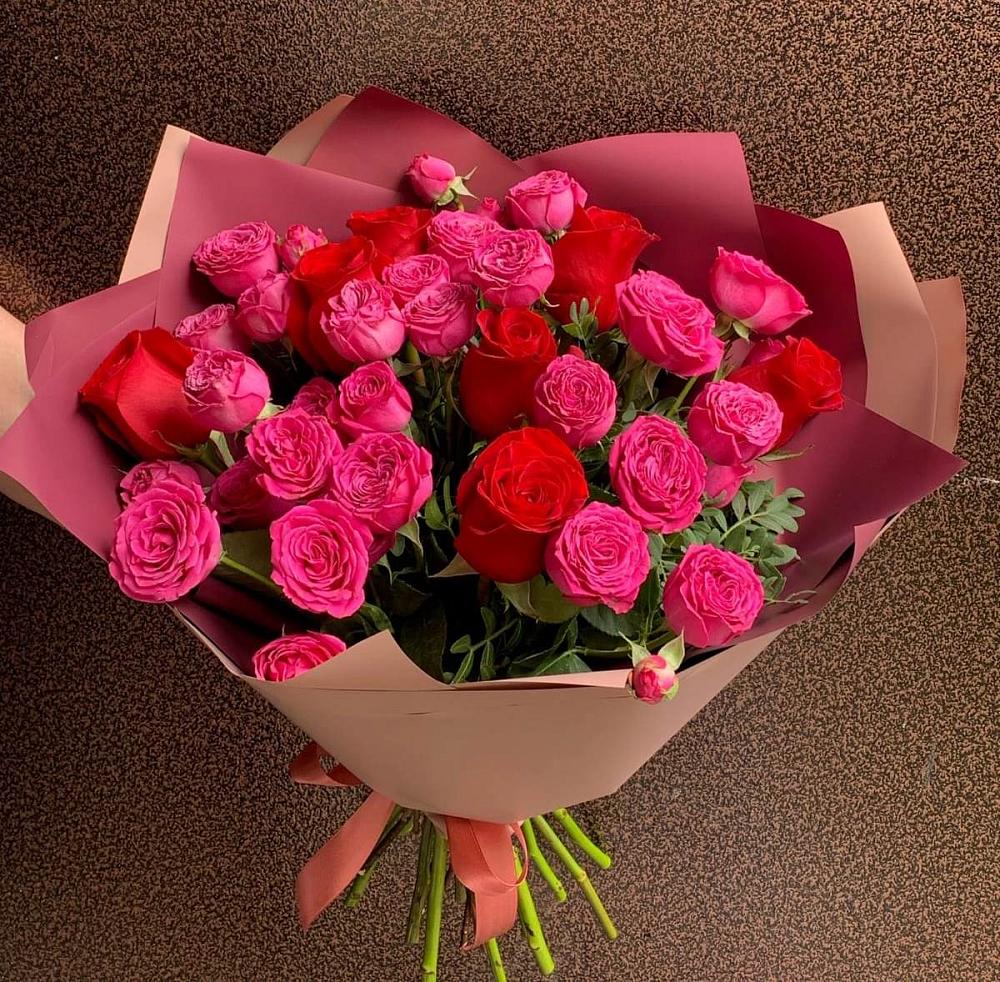 Букет В объятьях нежности в Дубинино