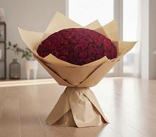 Букет 101 Красная роза в Дубинино