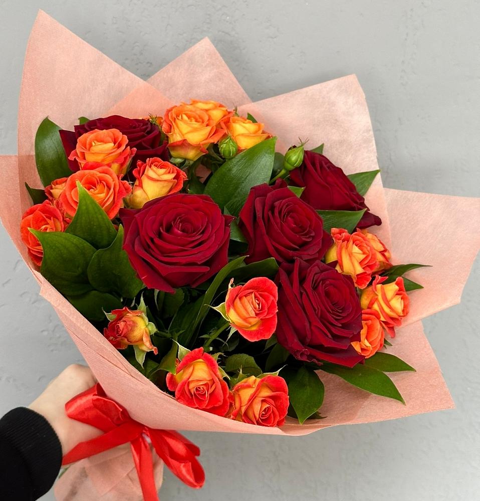 Букет Любовь и восторг в Дубинино