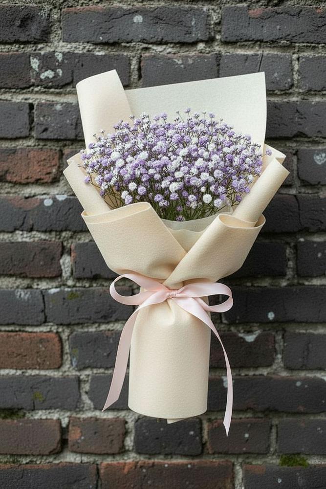 Букет цветов из: Гипсофила в Дубинино