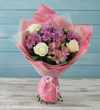 Букет цветов из:  Герберы в Дубинино
