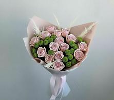 Букет цветов из:  Розы и Хризантемы в Дубинино