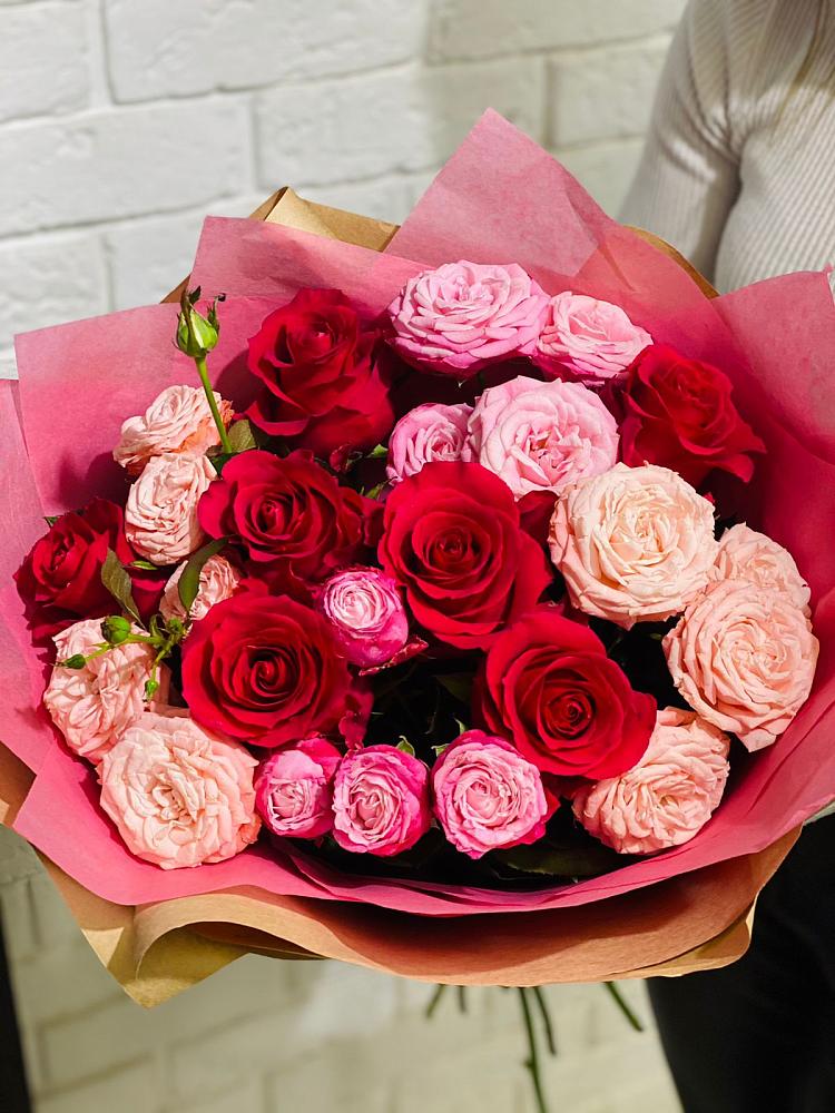 Букет цветов из: Розы в Дубинино