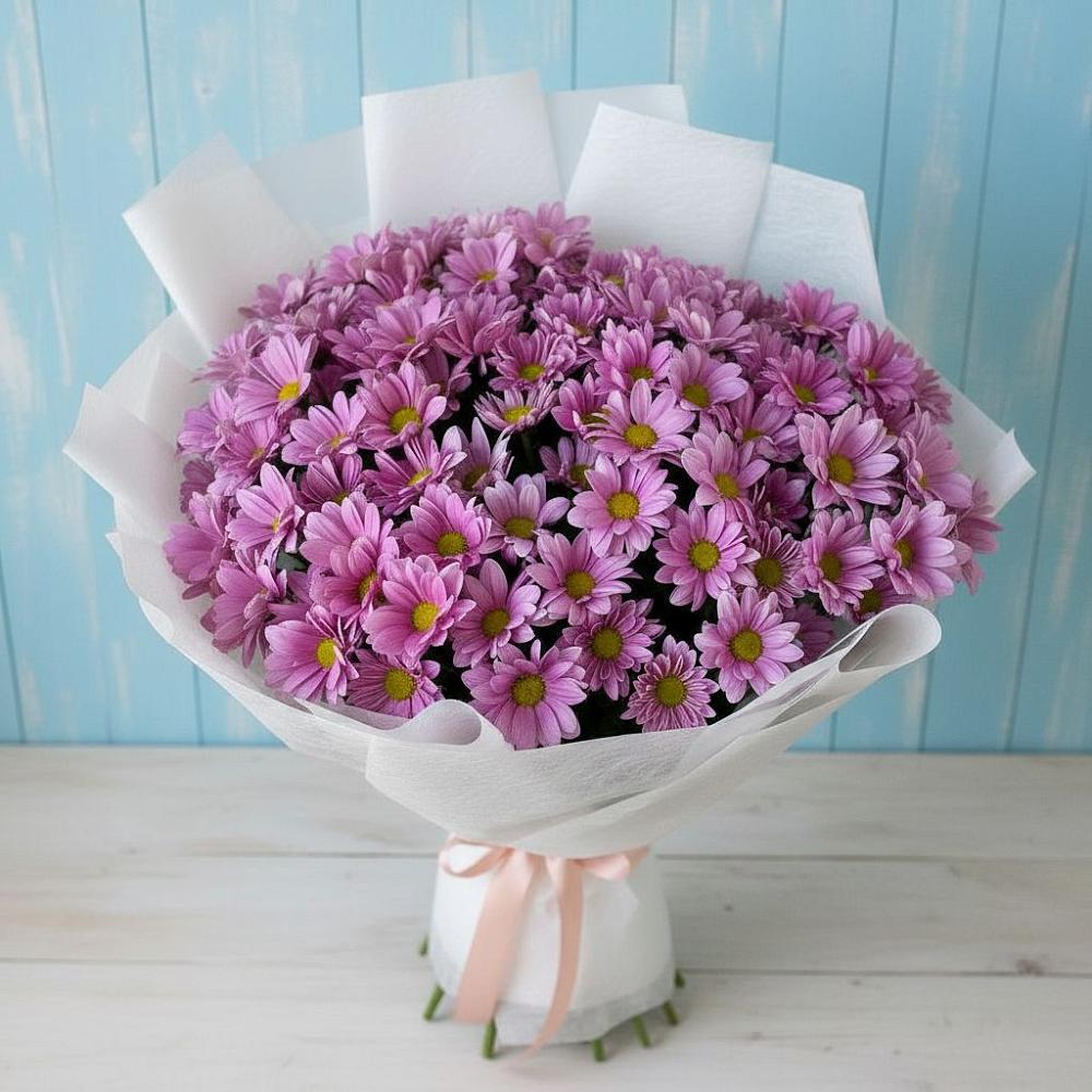 Букет цветов из: Хризантемы в Дубинино