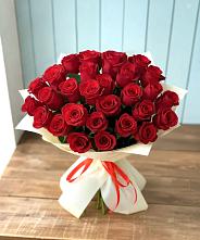 Букет 29 Красных роз в Дубинино