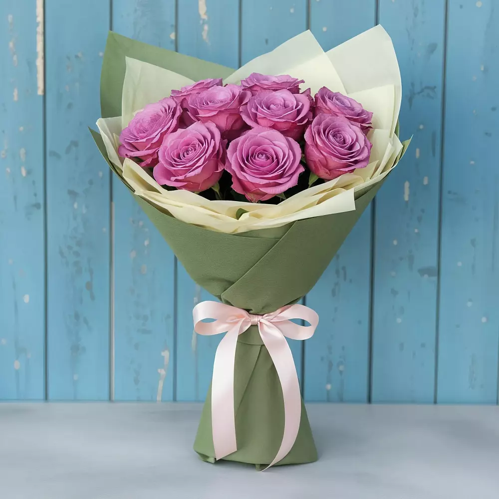 Букет Розы Фёрст Леди в Дубинино