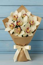 Букет цветов из:  Орхидеи и Розы в Дубинино